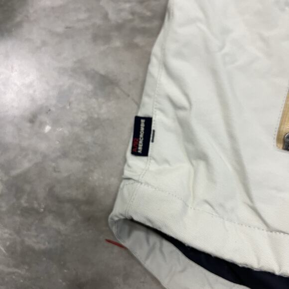 Abercrombie & Fitch A/92 Men's Full Zip Waterproof Jacket Size XL utility - Picture 8 of 9